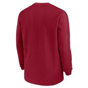 Alabama Nike Coach Long Sleeve Crew Top